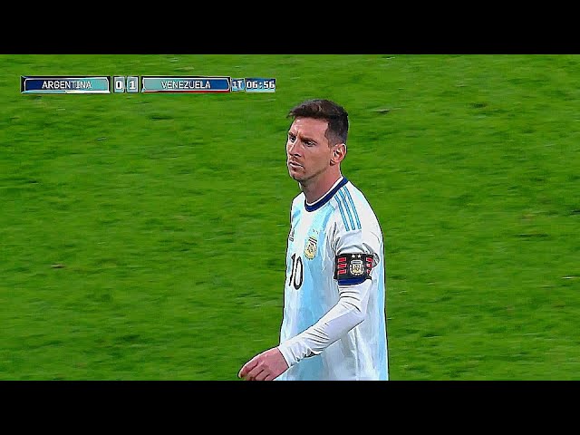 Lionel Messi Believed in His Team [HD]