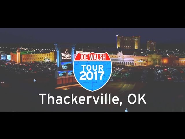 Joe Walsh Tour 2017 Thackerville, OK Wrap Up