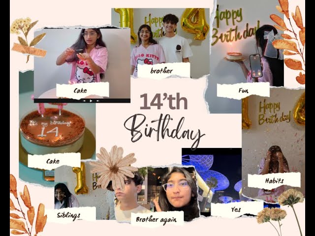 MY 14’TH BIRTHDAY | Birthday Vlog | Dubai | Vlog #13 | BeatsWithHarnidh | Subscribe | Family