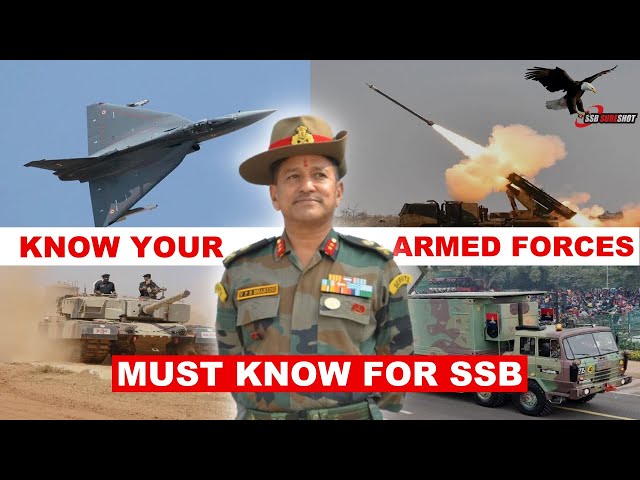 Armed Forces Related Questions for SSB Interview - What All Should You Know? by Gen Bhakuni