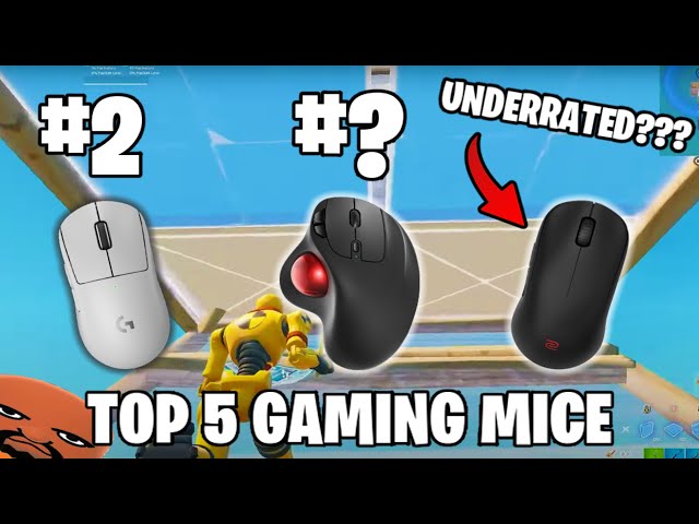 TOP 5 GAMING MICE FOR FORTNITE (UPDATED MAY 2024)