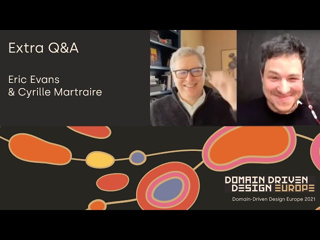 Q&A - Eric Evans & Cyrille Martraire - DDD Europe 2021