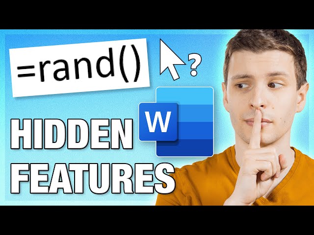 10 Hidden Features in Microsoft Word (You’ll Wish You Knew Sooner)