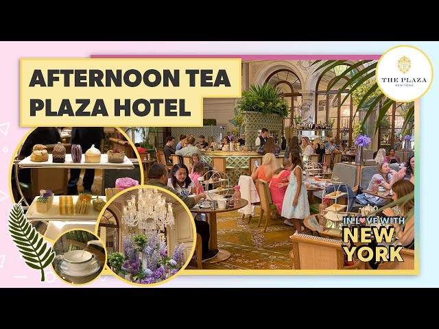 🫖 Afternoon Tea Plaza Hotel Palm Court - Plaza Hotel Tea | July 2023 | NYC VLOG