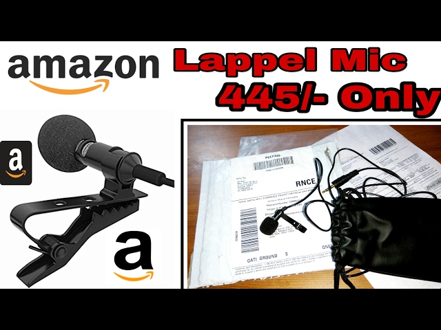 Best and Budget Lappel mic for mobile phones ¦ @445/- ¦ Unboxing Amazon in hindi ¦ Budget Lappel mic