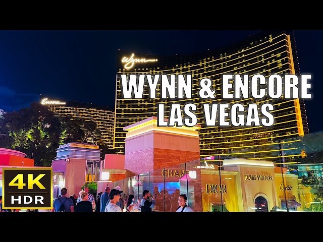 Wynn & Encore Las Vegas Saturday Night Walk - Sept 2023