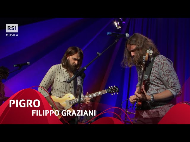 Pigro - Filippo Graziani (omaggio a Ivan Graziani) | RSI Musica