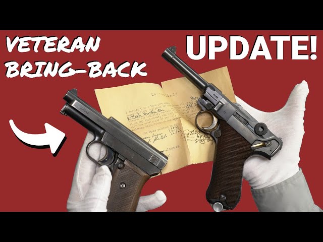 UPDATE! WW2 Veteran Bring-Back - Mauser Luger & Mauser M1914
