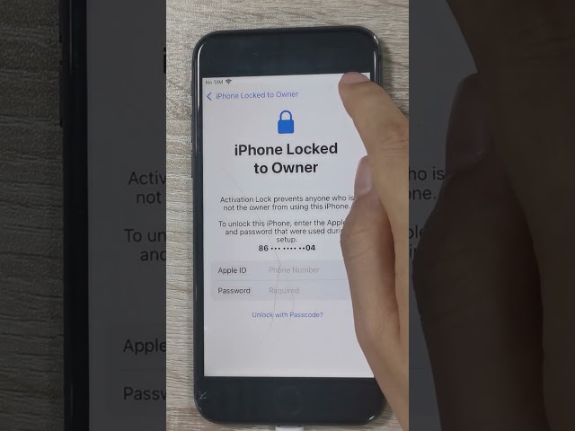 Bypass iCloud Activation Lock No Apple ID | No PC | 100% Works any iPhone#shorts #iphoneunlock