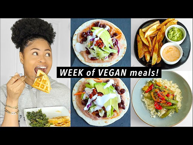 WHAT I EAT IN A WEEK (Vegan + Homemade) 🥑