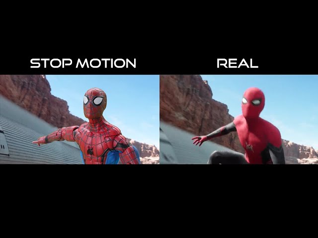 SPIDER-MAN: NO WAY HOME Toys Stop Motion VS Real Trailer