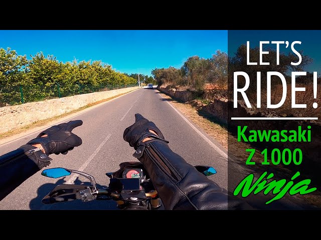 Motorcycle Ride MotoVlog - Riding The EM508 Algarve Portugal Kawasaki Z1000