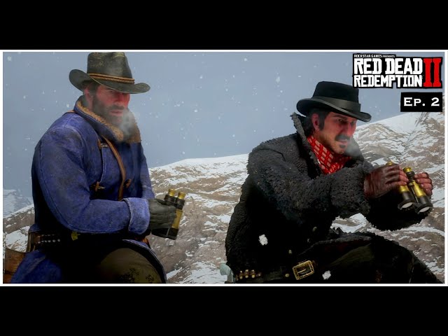 Red Dead Redemption 2 Playthrough (PS5 1080p) - EP 2 Survivng the Snow