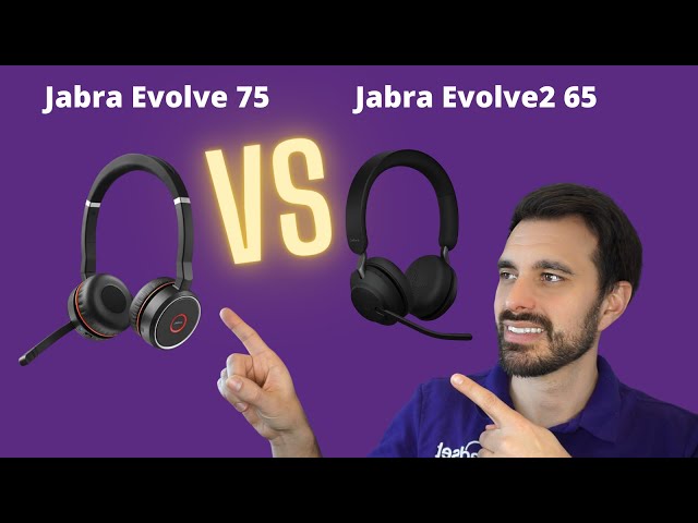 Jabra Evolve 75 Vs Jabra Evolve2 65 - LIVE MIC & SPEAKER TEST!