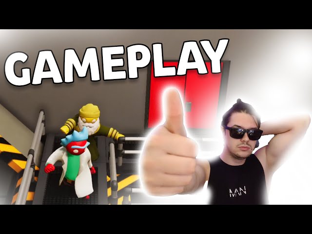 Gang Beasts Gameplay - Rick vs subs funny fight