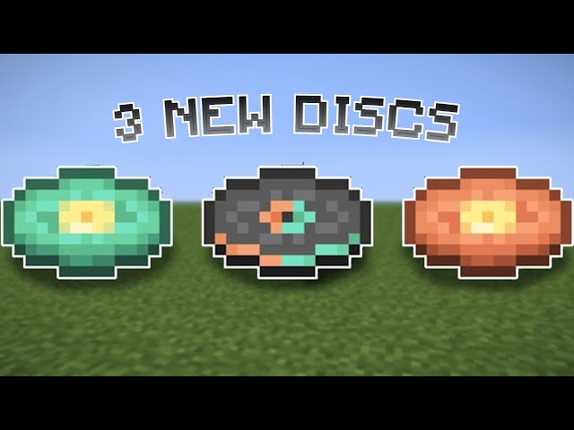 3 New Minecraft Discs