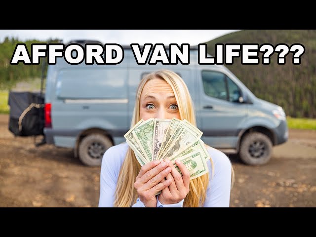 How to Afford Van Life 5 Ways | Our Story Finances, Budget, Investments (Winnebago Revel Camper Van)