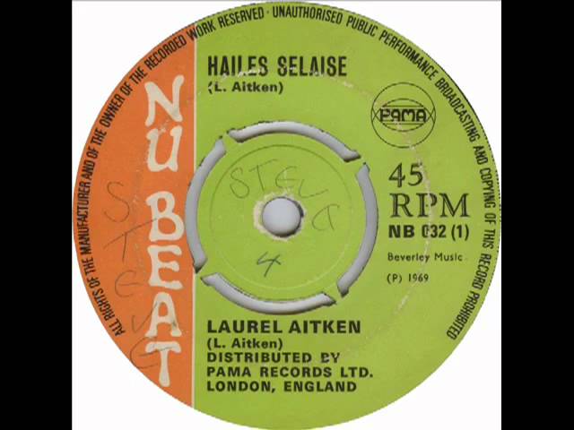 Laurel Aitken   Haile Selassie Nu Beat nb0321969