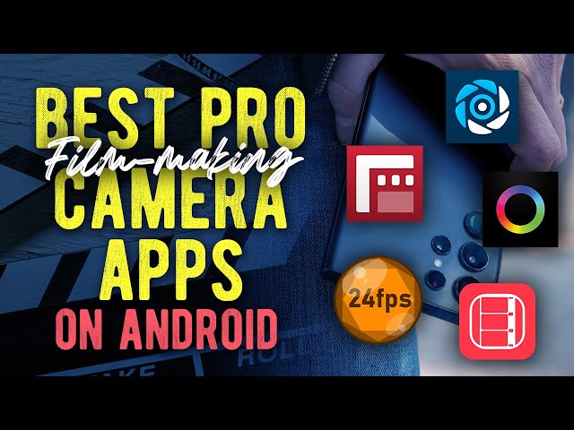 Best PROFESSIONAL Camera Apps on ANDROID in 2024! // Filmic Pro alternatives?
