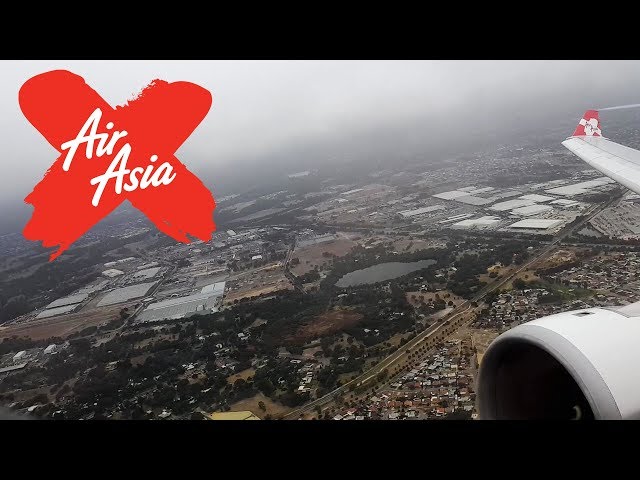 AirAsia X A330-343 Takeoff from Perth International Airport