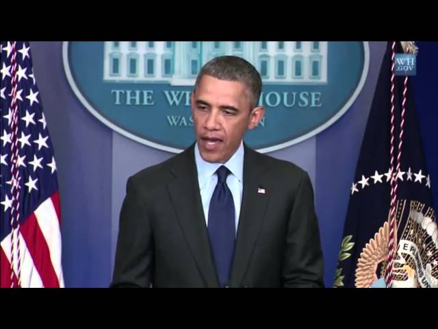 Obama On Boston Marathon Bombing Manhunt