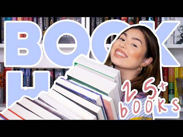 a BIG book haul... what's a book buying ban?! 👀 👋🏻