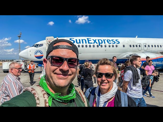 SunExpress Boing 737-800 Flug von Düsseldorf nach Antalya Türkei 🇹🇷