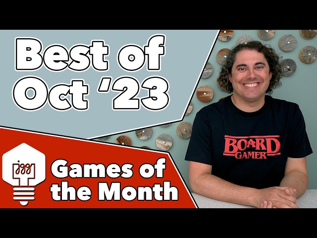 Games of the Month - October '23