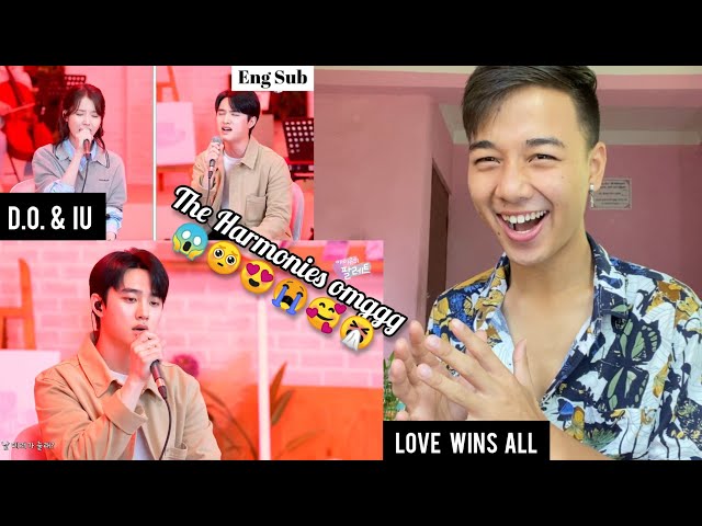 D.O. (도경수) & IU (아이유) - Love Wins All | IU’s Palette (아이유의 팔레트) | REACTION