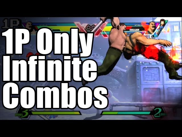 Player 1 only infinites [UMvC3]