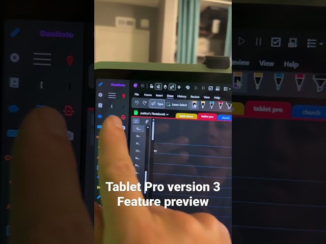 Tablet Pro version 3 new feature preview. Quick Editor
