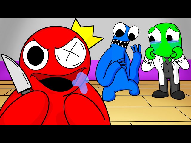 RAINBOW FRIENDS, but the COLORS are SWAPPED?! (Cartoon Animation)