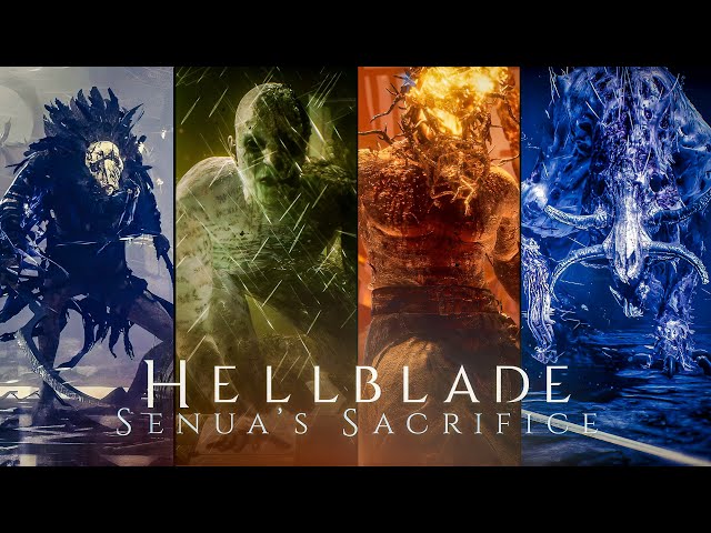 Hellblade Senua's Sacrifice | All Bosses With Cutscenes & Ending
