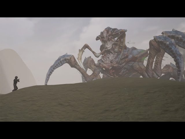 STARSHIP TROOPERS FACE THE ARACHNID QUEEN
