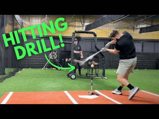 Try This Hitting Drill [One Tee Flip Drill]