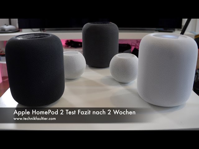 Apple HomePod 2 Test Fazit nach 2 Wochen
