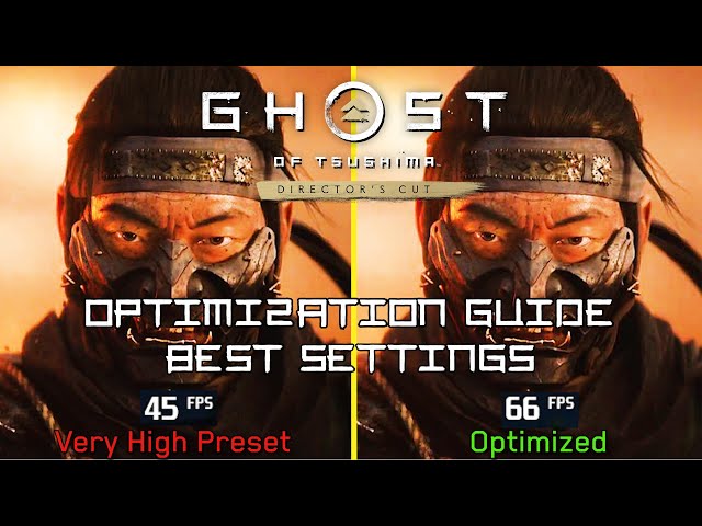 Ghost Of Tsushima | OPTIMIZATION GUIDE | Every Setting Tested | Best Settings