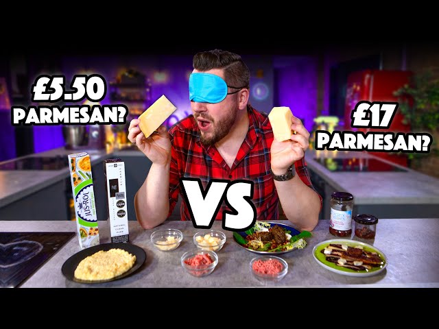 Blind Tasting BUDGET vs PREMIUM Ingredients | Is it worth paying extra? | Sorted Food