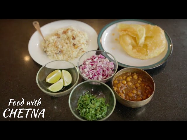 How to make Indian style Chana Masala or Chole Bhature- Food with Chetna