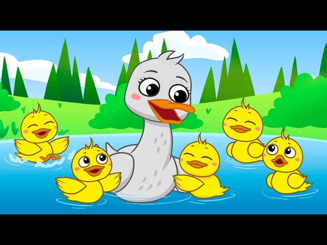 Five Little Ducks 🐣 BabyBoo - Ducks Kids Songs