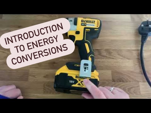 Yr8 intro to energy conversions