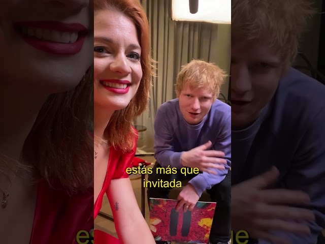Ed Sheeran le pidió perdón a la esposa de Lionel Messi, Antonela Roccuzzo