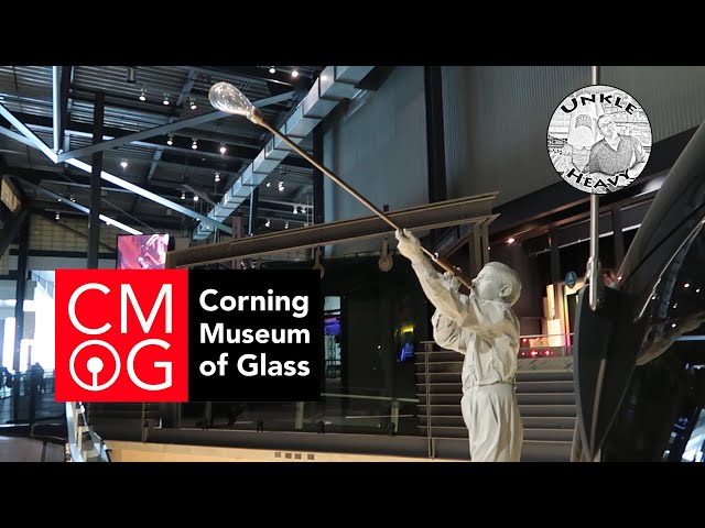 Corning Museum of Glass – A Tour Inside the Museum | Glass Blowing Demonstration – Corning, NY