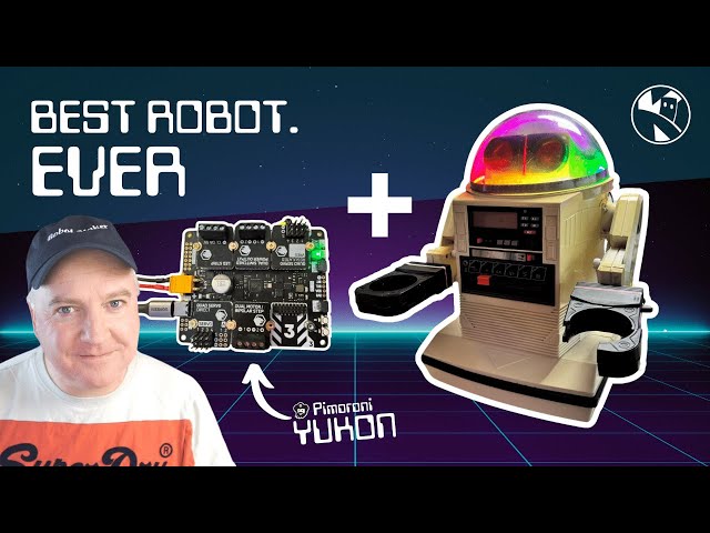 Is this the best robot, ever? Pimoroni Yukon + Omnibot 2000