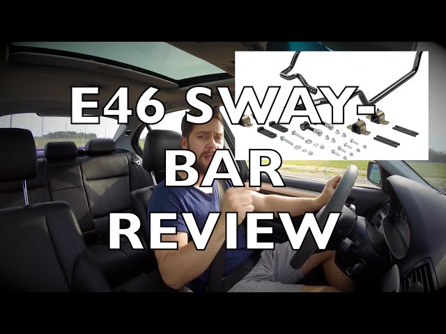 E46 BMW Hotchkis Sway Bars: On Track and Road Review