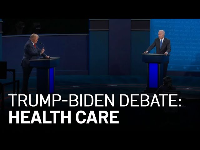 Presidential Debate: Trump, Biden Discuss Health Care