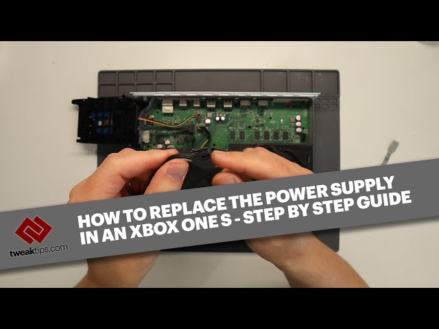 How to replace the power Supply in an Xbox One S - The easy way. Step by step guide for 2020