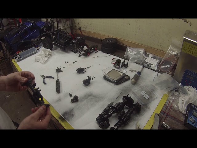 Installing Aluminum Axles, Brass Portals, and Brass C-Hubs On The The TRX4