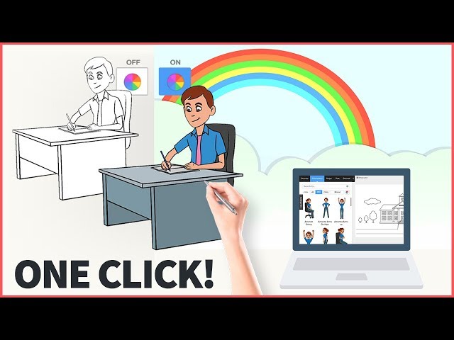 Doodly Rainbow: Add colors to your Whiteboard Animation Videos with just ONE click!