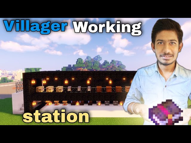 villager workstations minecraft ! Minecraft Survival Gameplay part#31